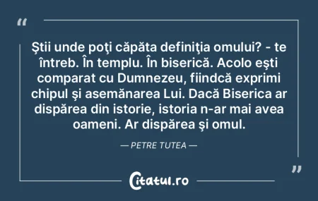 Ştii unde poţi căpăta definiţia omu... Ştii unde poţi căpăta definiţia omu...