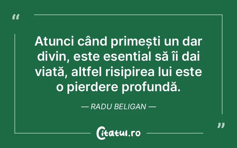 Citat Radu Beligan - citate crestine