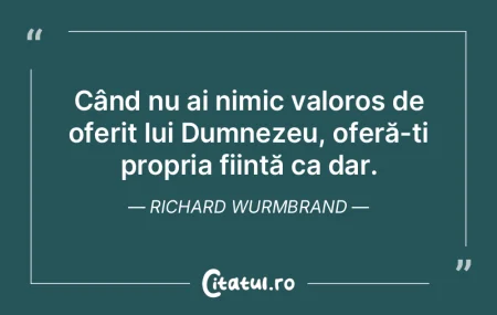 Când nu ai nimic valoros de oferit lui ... Când nu ai nimic valoros de oferit lui ...