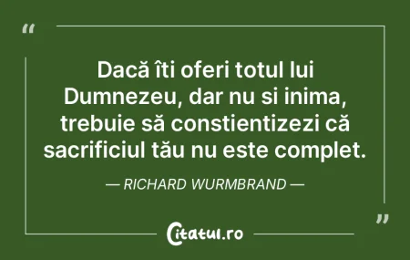 Dacă îți oferi totul lui Dumnezeu, da... Dacă îți oferi totul lui Dumnezeu, da...