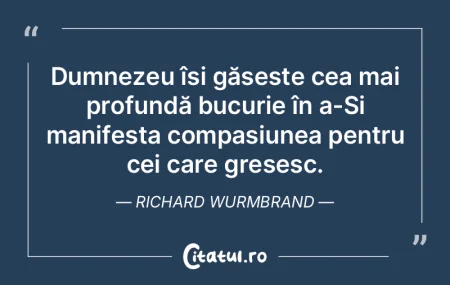 Dumnezeu își găsește cea mai profund... Dumnezeu își găsește cea mai profund...