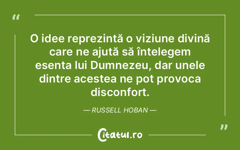 Citat Russell Hoban - citate crestine