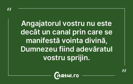 Angajatorul vostru nu este decât un can... Angajatorul vostru nu este decât un can...