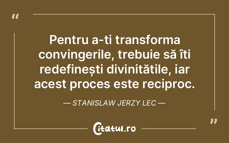 Citat Stanislaw Jerzy Lec - citate crestine