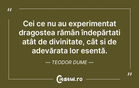 Cei ce nu au experimentat dragostea răm... Cei ce nu au experimentat dragostea răm...