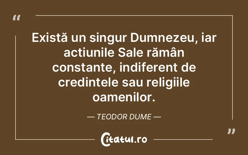 Citat Teodor Dume - citate crestine