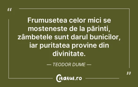 Frumusețea celor mici se moștenește d... Frumusețea celor mici se moștenește d...