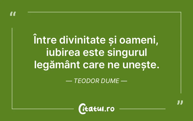 Citat Teodor Dume - citate crestine