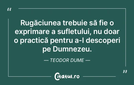 Rugăciunea trebuie să fie o exprimare ... Rugăciunea trebuie să fie o exprimare ...