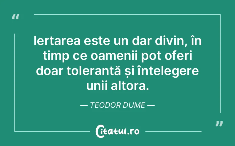 Citat Teodor Dume - citate crestine