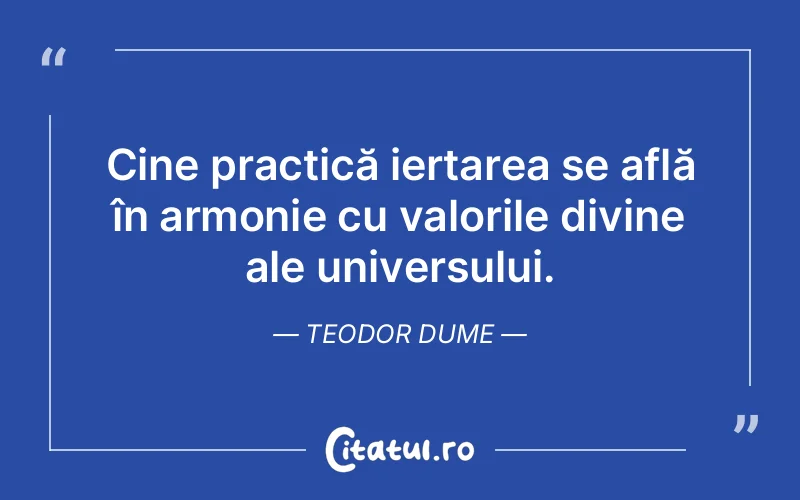 Citat Teodor Dume - citate crestine