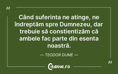Când suferinÈ›a ne atinge, ne îndreptÄ... Când suferinÈ›a ne atinge, ne îndreptÄ...