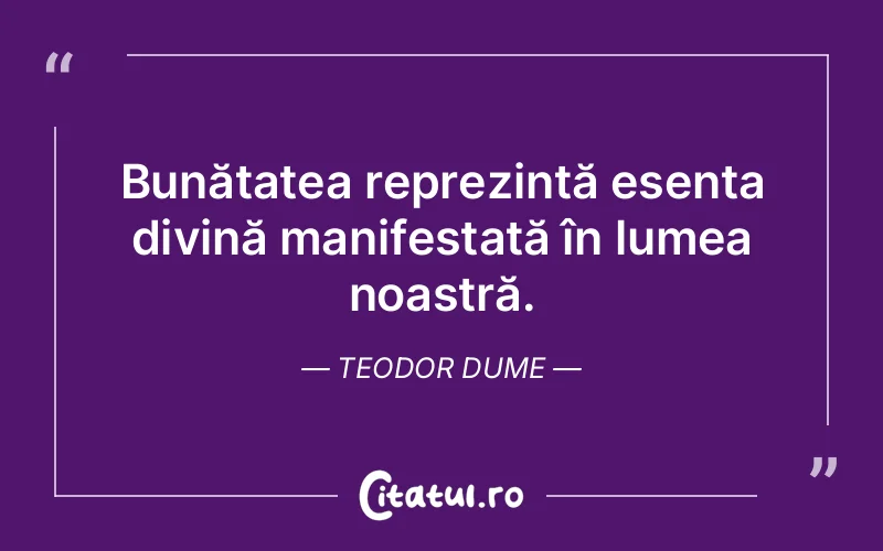 Citat Teodor Dume - citate crestine