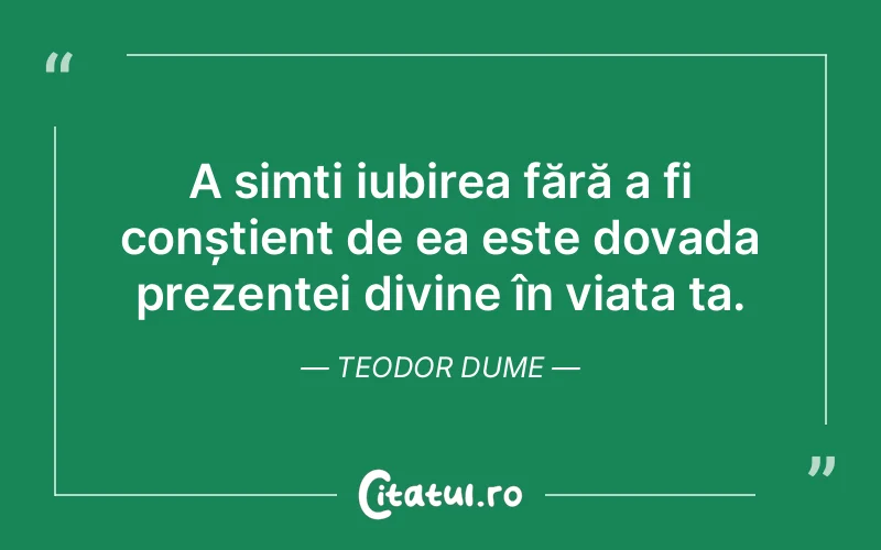 Citat Teodor Dume - citate crestine