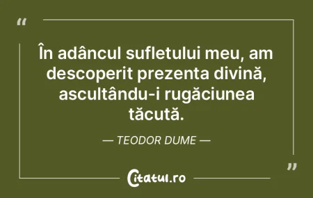 În adâncul sufletului meu, am descoper... În adâncul sufletului meu, am descoper...
