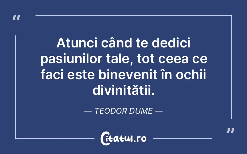 Citat Teodor Dume - citate crestine