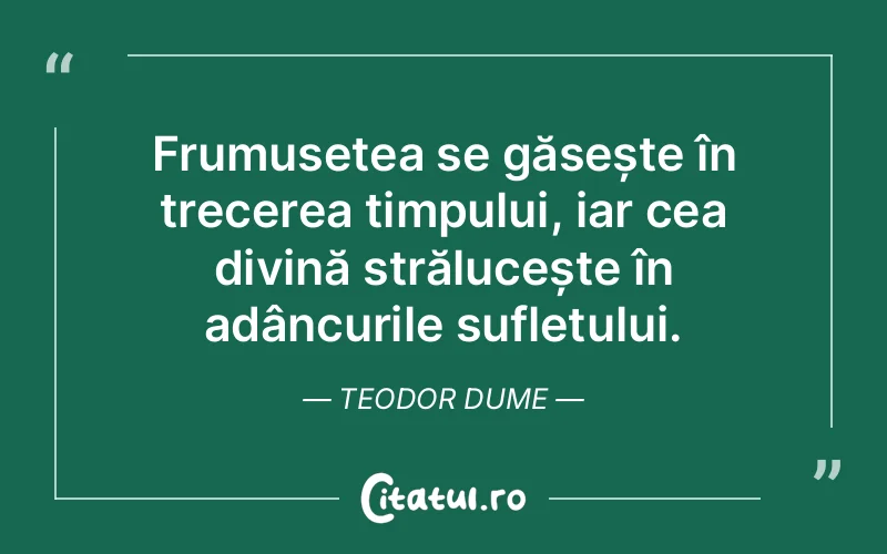 Citat Teodor Dume - citate crestine