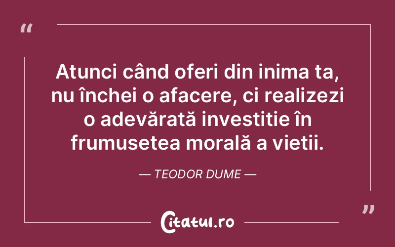 Citat Teodor Dume - citate crestine