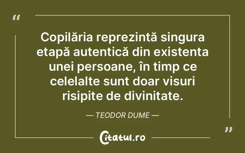 Citat Teodor Dume - citate crestine