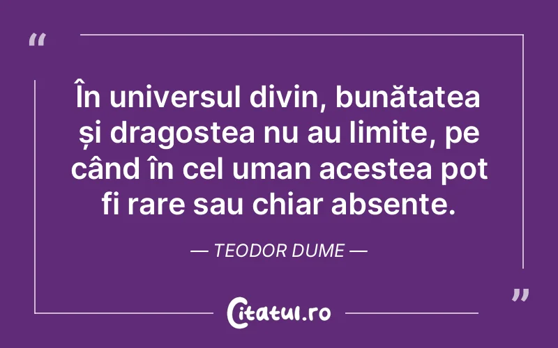 Citat Teodor Dume - citate crestine