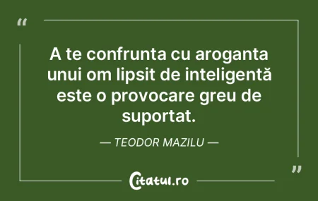A te confrunta cu aroganța unui om lips... A te confrunta cu aroganța unui om lips...