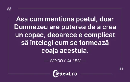 Așa cum menționa poetul, doar Dumnezeu... Așa cum menționa poetul, doar Dumnezeu...