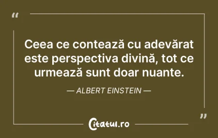 Ceea ce contează cu adevărat este pers... Ceea ce contează cu adevărat este pers...