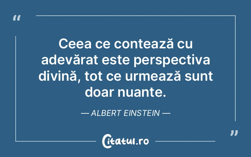 Citat Albert Einstein - citate crestine