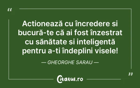 Acționează cu încredere și bucură-t... Acționează cu încredere și bucură-t...