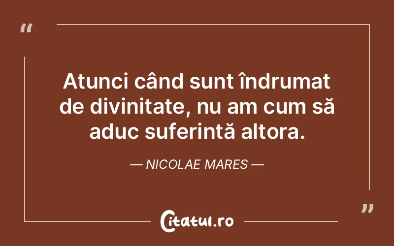 Citat Nicolae Mares - citate crestine