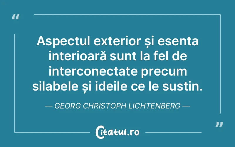 Citat Georg Christoph Lichtenberg - citate crestine