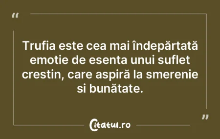 Trufia este cea mai îndepărtată emoț...