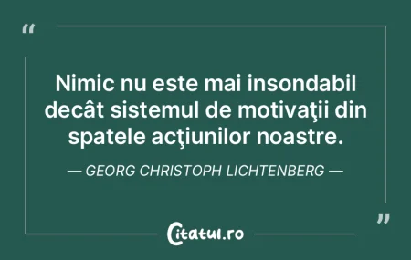 Nimic nu este mai insondabil decât sist... Nimic nu este mai insondabil decât sist...