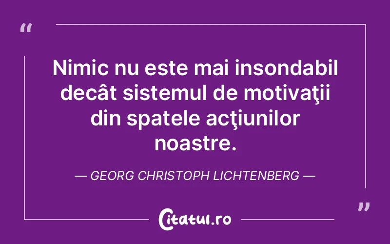 Citat Georg Christoph Lichtenberg - citate crestine