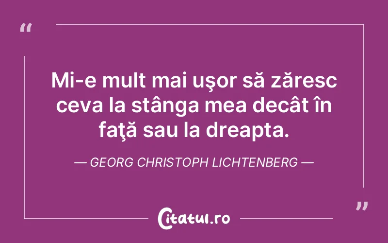 Citat Georg Christoph Lichtenberg - citate crestine