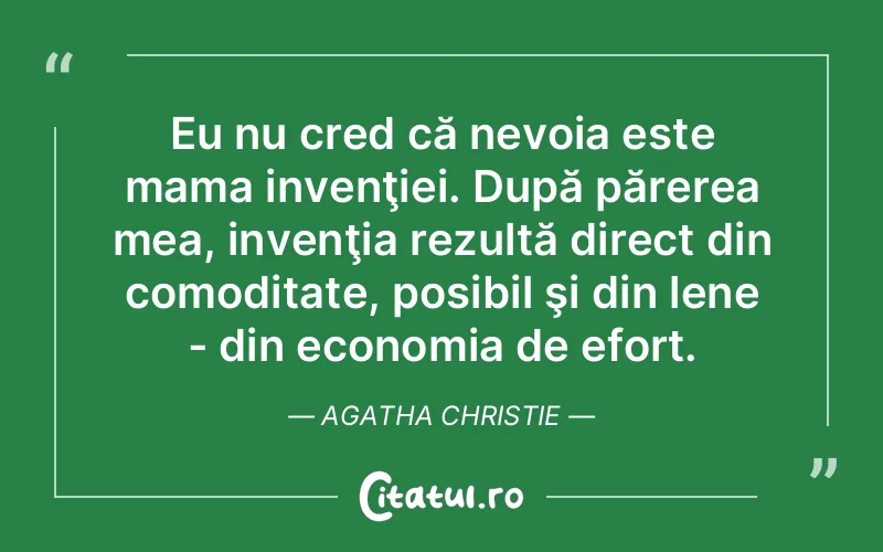 Citat Agatha Christie - citate crestine