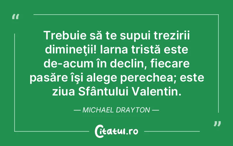 Citat Michael Drayton - citate crestine