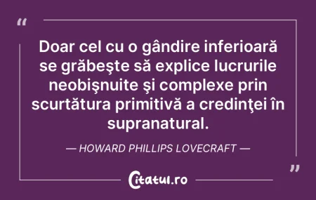 Doar cel cu o gândire inferioară se gr... Doar cel cu o gândire inferioară se gr...