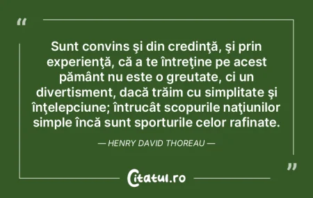 Sunt convins şi din credinţă, şi pri... Sunt convins şi din credinţă, şi pri...