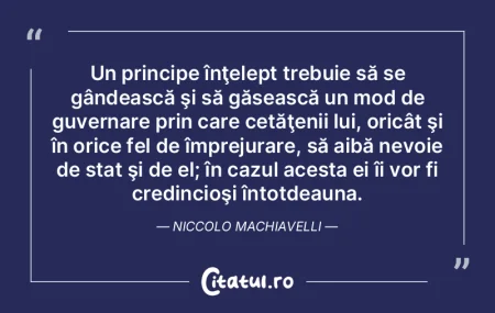Un principe înÅ£elept trebuie să se gÃ... Un principe înÅ£elept trebuie să se gÃ...