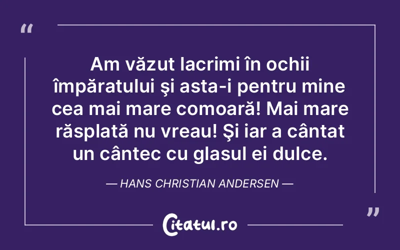 Citat Hans Christian Andersen - citate crestine
