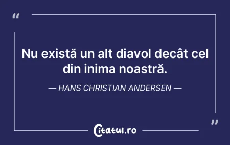 Nu există un alt diavol decât cel din ...