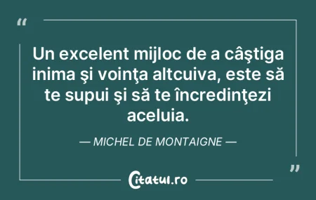 Un excelent mijloc de a câştiga inima ... Un excelent mijloc de a câştiga inima ...
