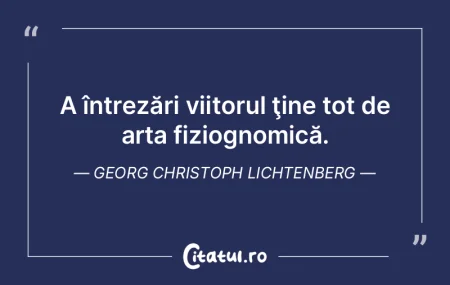 A întrezări viitorul ţine tot de arta...