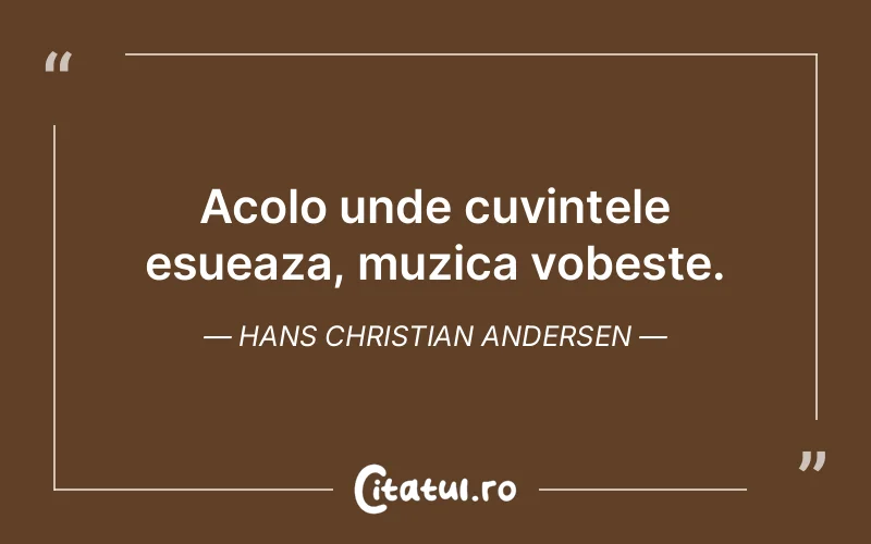 Citat Hans Christian Andersen - citate crestine