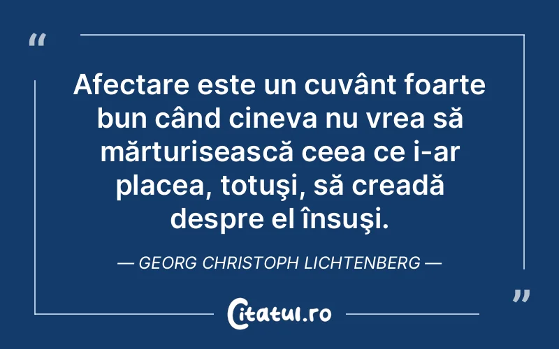 Citat Georg Christoph Lichtenberg - citate crestine