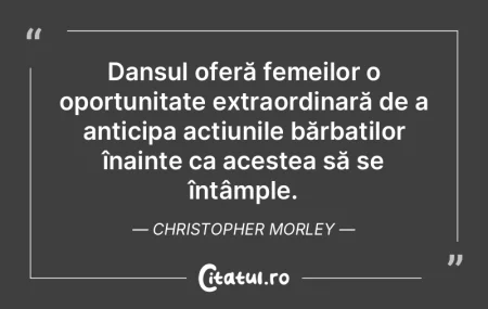 Dansul oferă femeilor o oportunitate ex...