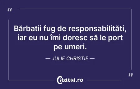 Bărbații fug de responsabilități, ia...