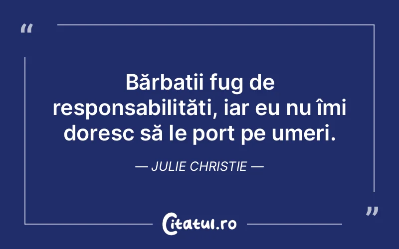 Citat Julie Christie - citate crestine