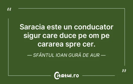 Saracia este un conducator sigur care du...